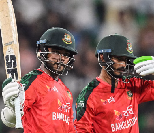 পাকিস্তানকে ১৯৭ রানের লক্ষ্য দিল বাংলাদেশ