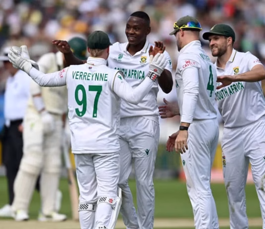 রাবাদার ঝাঁজে অস্ট্রেলিয়ার ইনিংস গুটিয়ে গেল মাত্র ২১২ রানে