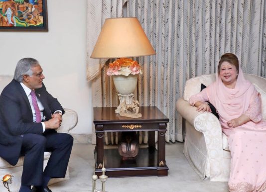 বাংলাদেশের রাজনৈতিক পরিবেশ নিয়ে আশাবাদী পাকিস্তানের পররাষ্ট্রমন্ত্রী: ডা. জাহিদ
