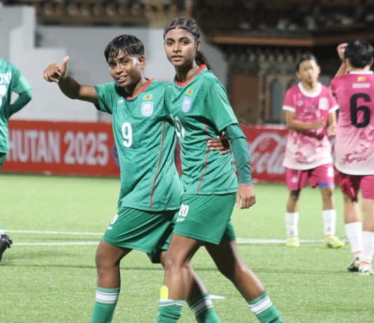 আলপির জোড়া গোলে ভুটানকে হারিয়ে শুভ সূচনা বাংলাদেশের