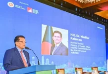 বাংলাদেশ স্থিতিশীল ও ব্যবসার জন্য উন্মুক্ত—আস্থা ফেরানোই অগ্রাধিকার: পররাষ্ট্রমন্ত্রী