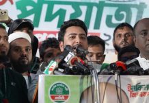রাষ্ট্রপতির পদত্যাগ যথেষ্ট নয়, গ্রেপ্তারের দাবি নাহিদ ইসলামের